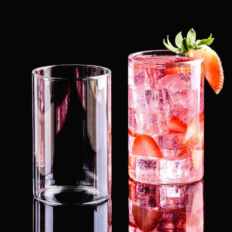 Drinking & Juice Glasses - Nicolette Glass Tumbler (Small) (290 ml ) - Set Of Six