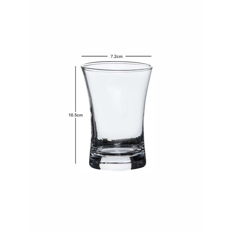 Buy Pomero Glass Tumbler (300 ML) - Set Of Six Drinking & Juice Glasses from Vaaree