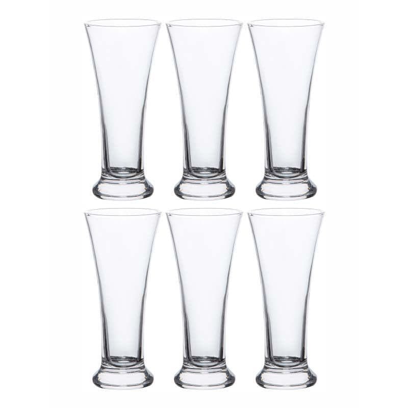 Buy Qurio Glass Tumbler (275 ML) - Set Of Six Drinking & Juice Glasses from Vaaree