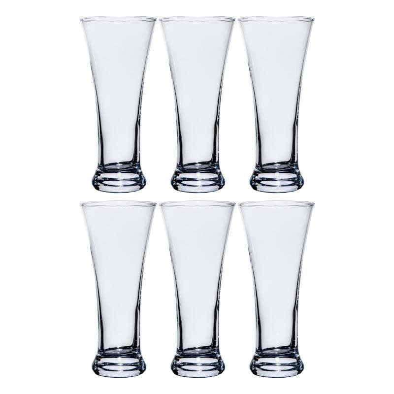 Buy Qurio Glass Tumbler (350 ML) - Set Of Six Drinking & Juice Glasses from Vaaree