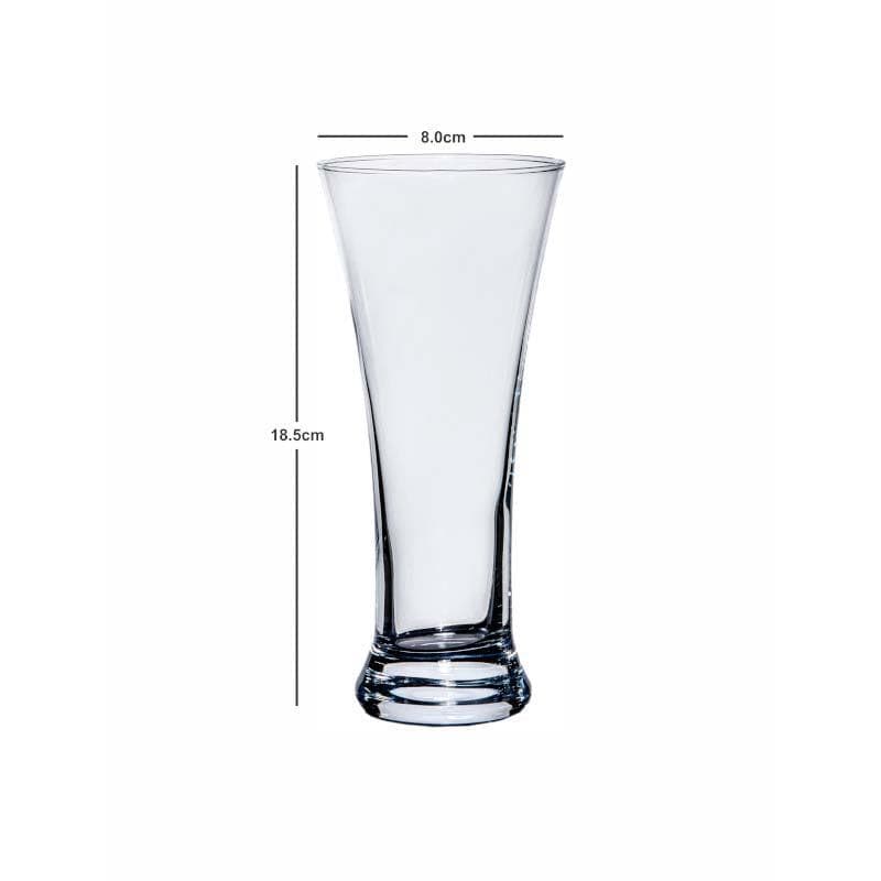 Buy Qurio Glass Tumbler (350 ML) - Set Of Six Drinking & Juice Glasses from Vaaree