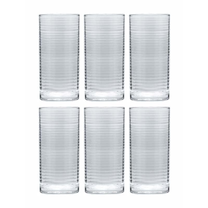 Drinking & Juice Glasses - Ripifo Glass Tumbler (250 ML) - Set Of Six