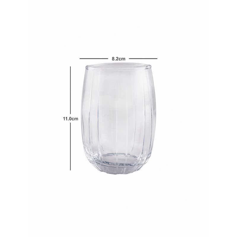 Buy Glasses - Savou Glass Tumbler (380 ML) - Set Of Six at Vaaree online