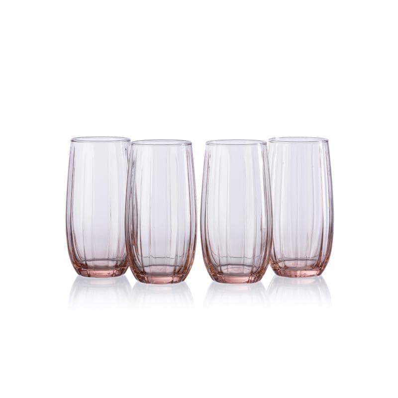 Drinking & Juice Glasses - Savou Tall Tumbler (500 ML) - Set Of Four