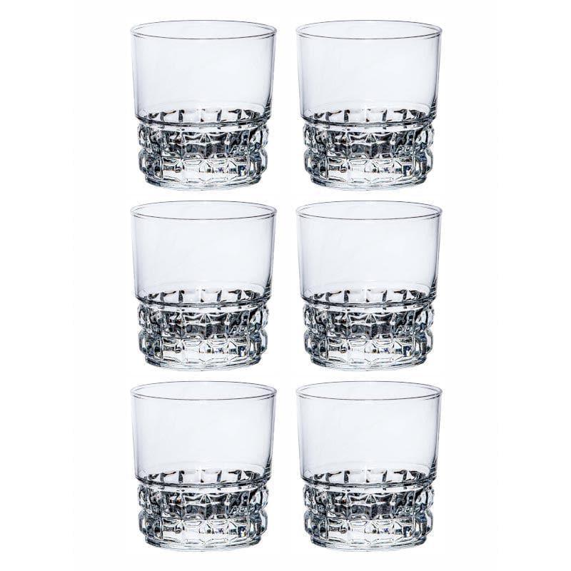 Drinking & Juice Glasses - Siana Glass Tumbler (300 ml ) - Set Of Six