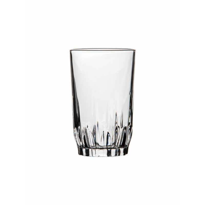 Drinking & Juice Glasses - Texos Glass Tumbler (260 ML) - Set Of Six