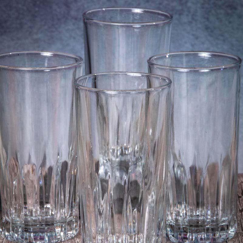 Drinking & Juice Glasses - Texos Glass Tumbler (340 ML) - Set Of Six