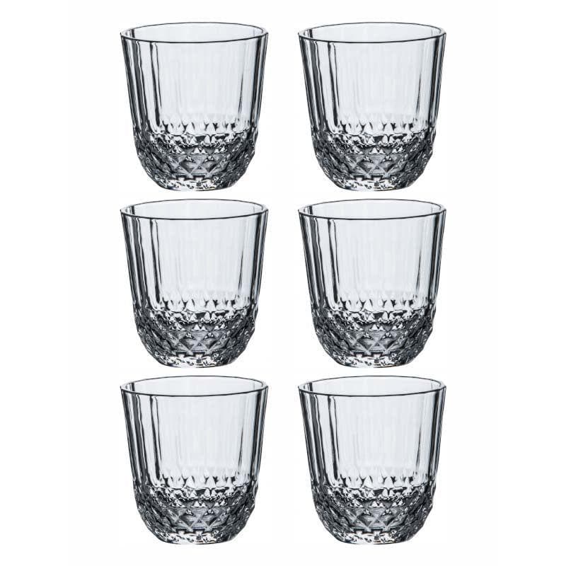 Drinking & Juice Glasses - Tiyna Glass Tumbler (320 ML) - Set Of Six