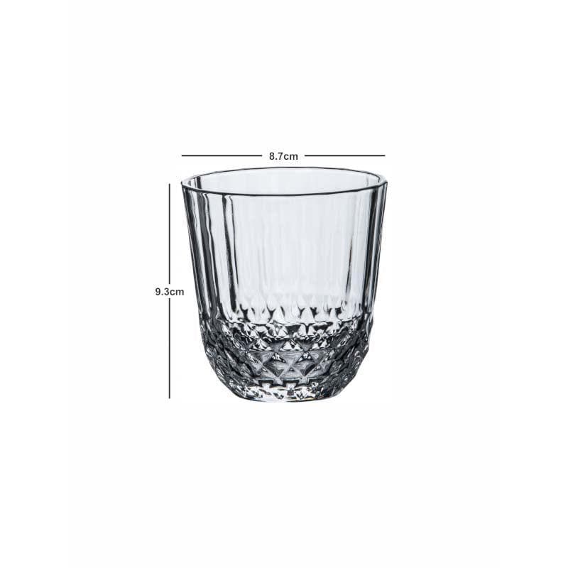 Drinking & Juice Glasses - Tiyna Glass Tumbler (320 ML) - Set Of Six