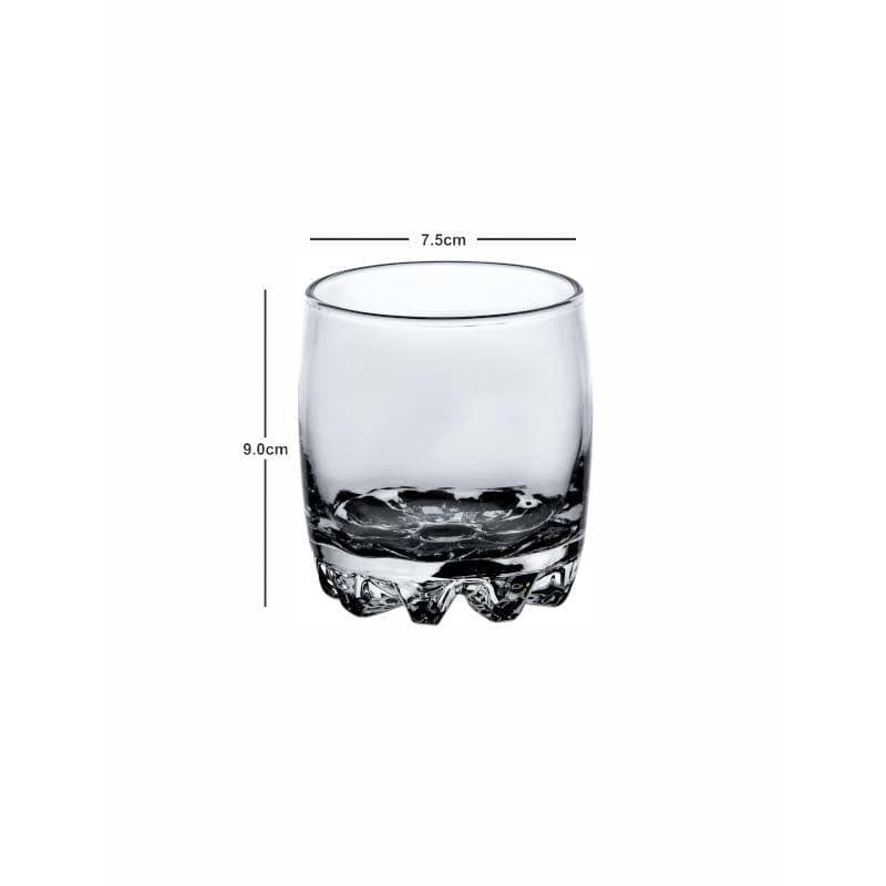 Drinking & Juice Glasses - Troopee Glass Tumbler (300 ML) - Set Of Six