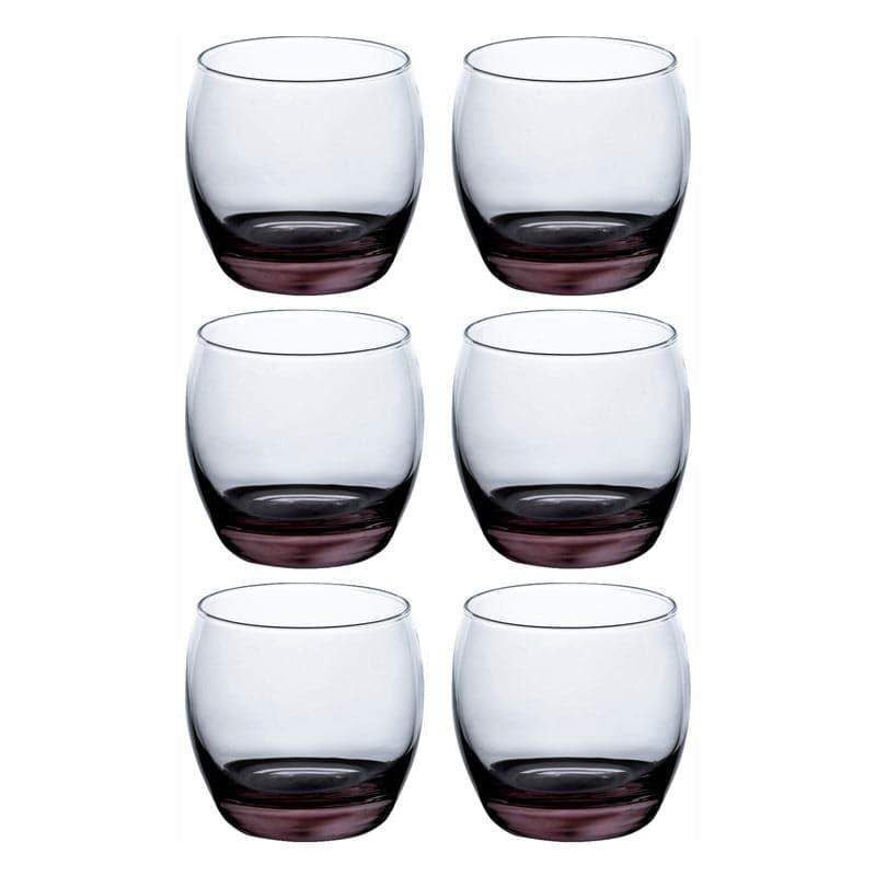 Buy Virginia Glass Tumbler (320 ML) - Set Of Six Drinking & Juice Glasses from Vaaree