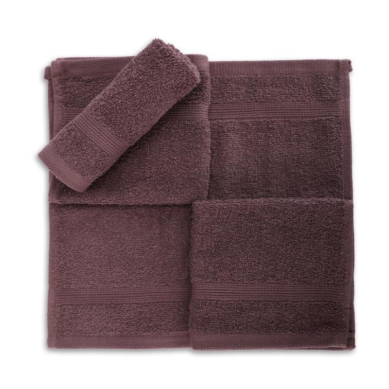 Buy Bloomsake Hand & Face Towel (Purple) - Six Piece Set Hand & Face Towels from Vaaree