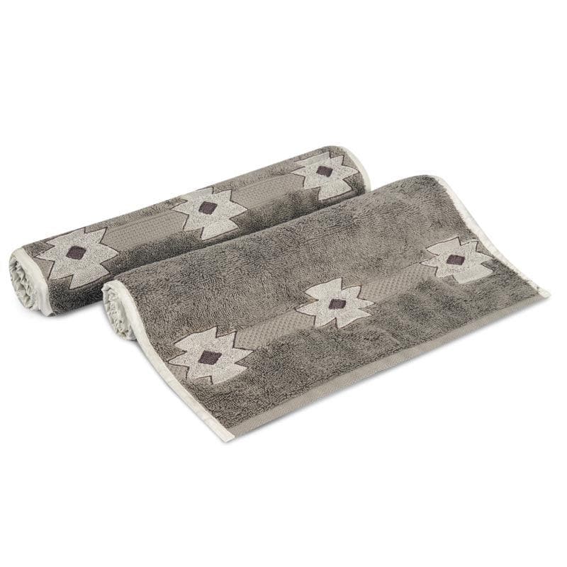 Buy Charmchic Towel (Slate) - Six Piece Set Hand & Face Towels from Vaaree