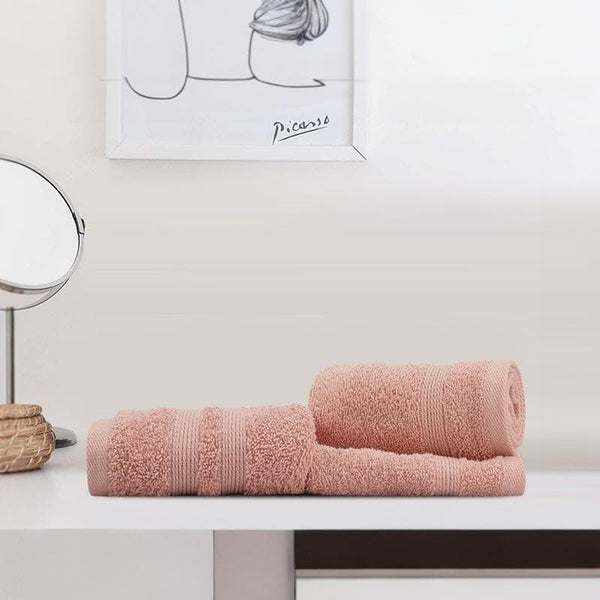 Buy Cute Cuddly Towel (Deep Pink) - Three Piece Set Hand & Face Towels from Vaaree