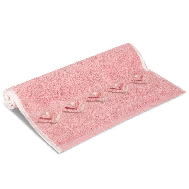 Buy Diamondy Towel (Blush) - Three Piece Set Hand & Face Towels from Vaaree