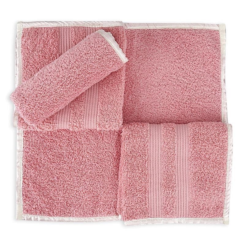 Buy Diamondy Towel (Deep Pink) - Six Piece Set Hand & Face Towels from Vaaree