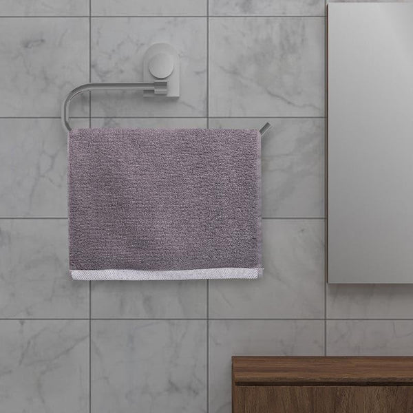 Buy Hand & Face Towels - Hue Haven Face Towel (Grey) - Set of Four at Vaaree online