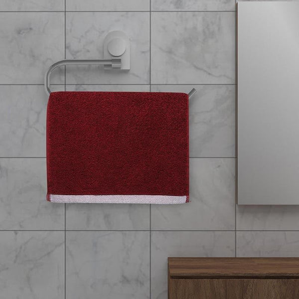 Buy Hue Haven Face Towel (Maroon) - Set of Four Hand & Face Towels from Vaaree