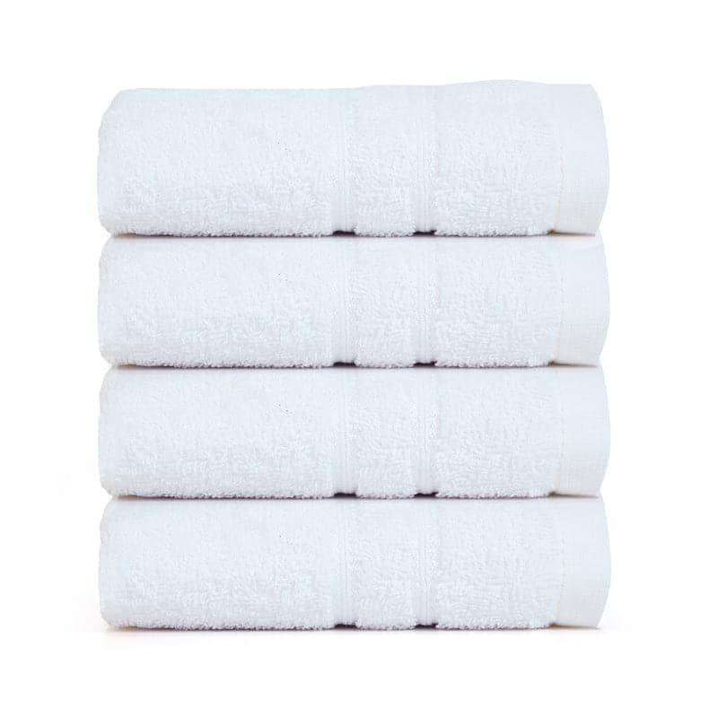 Buy Micro Cotton LuxeDry Soothe Face Towel (White) - Set Of Four Hand & Face Towels from Vaaree