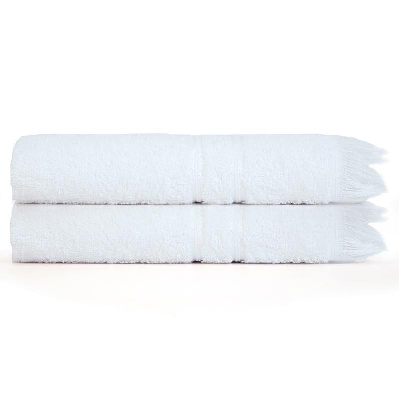 Buy Micro Cotton LuxeDry Soothe Hand Towel (White) - Set Of Two Hand & Face Towels from Vaaree