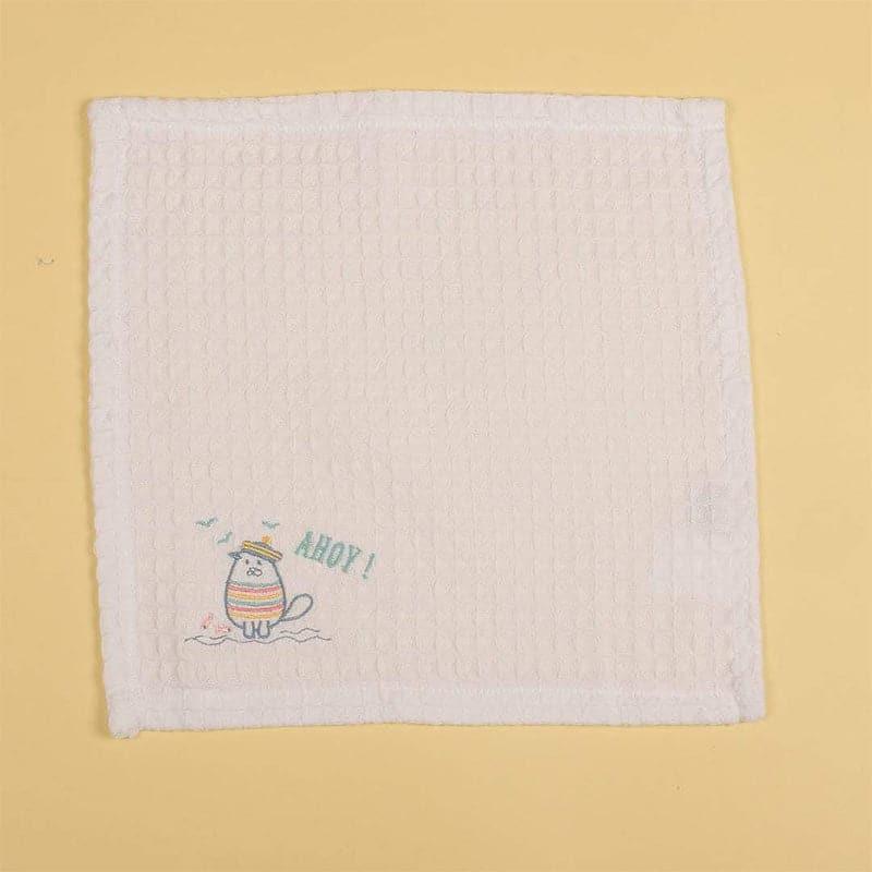 Buy Mr & Mrs Waffle Face Towel - Set Of Two Hand & Face Towels from Vaaree