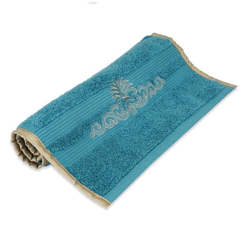 Buy Soakezy Hand & Face Towel (Blue) - Three Piece Set Hand & Face Towels from Vaaree