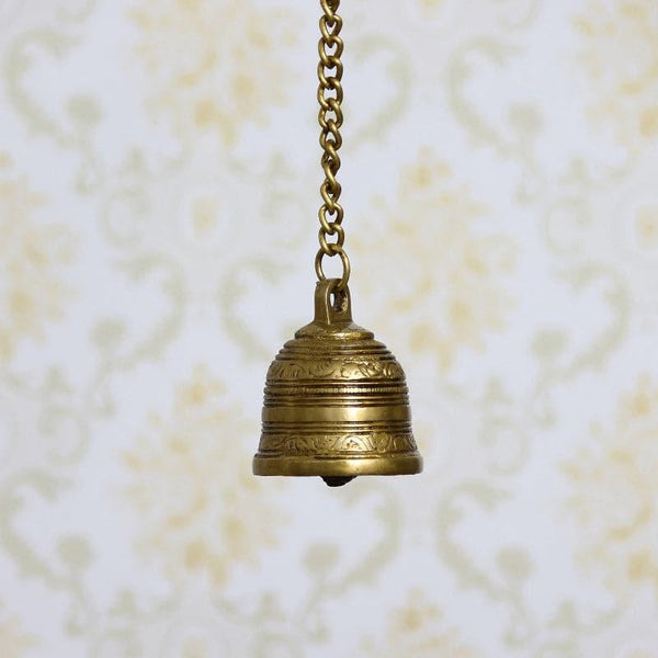 Buy Arunya Brass Hanging Bell Hanging Bell from Vaaree