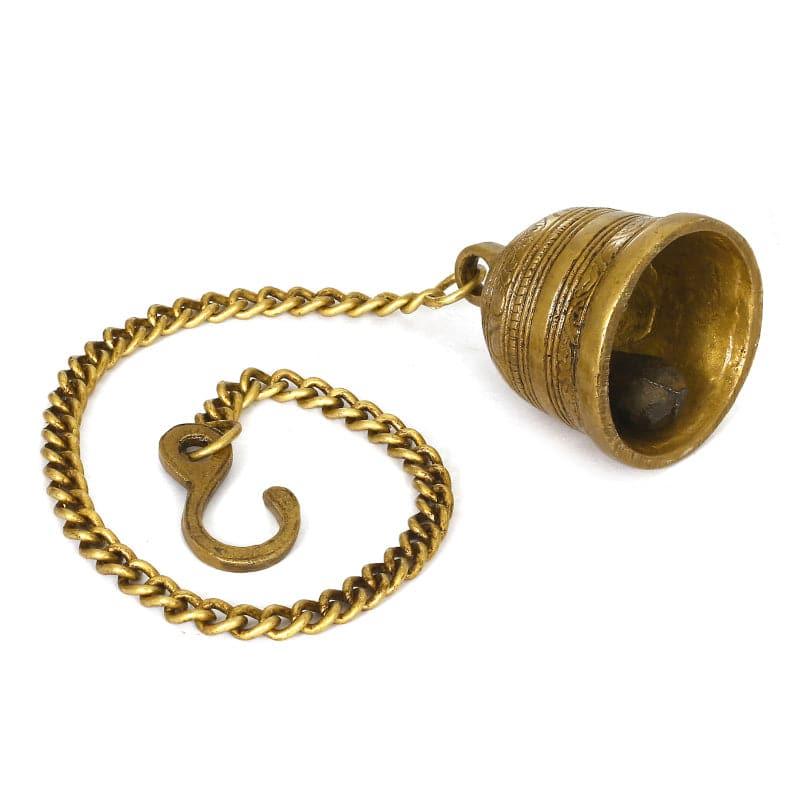 Buy Arunya Brass Hanging Bell Hanging Bell from Vaaree