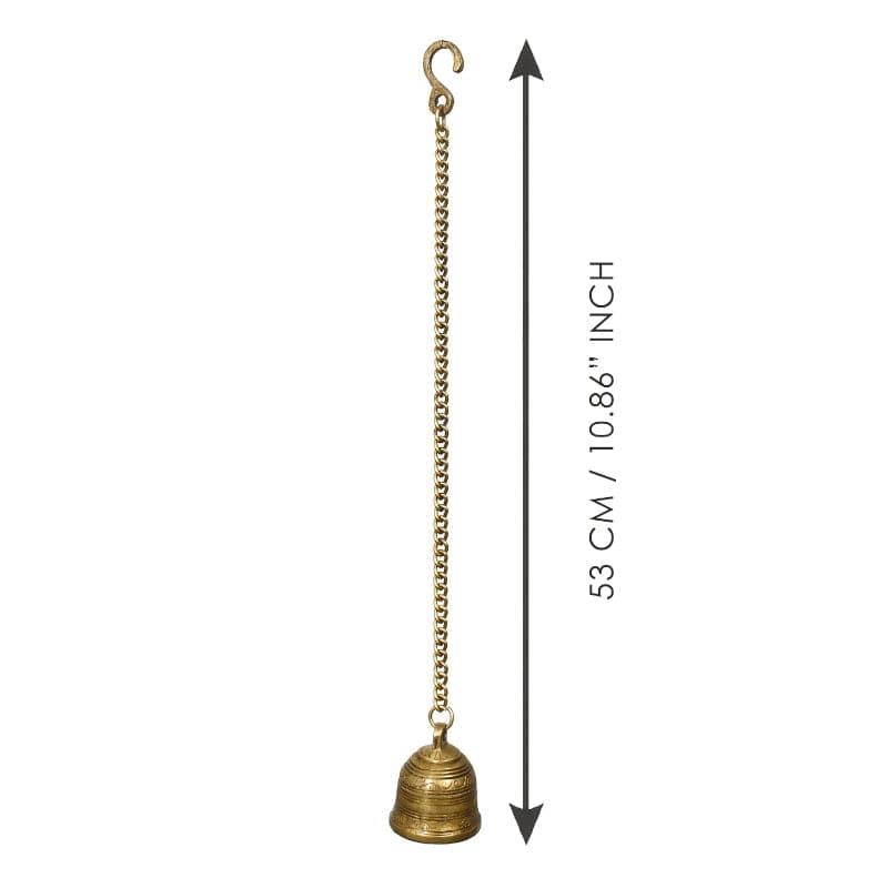 Buy Arunya Brass Hanging Bell Hanging Bell from Vaaree