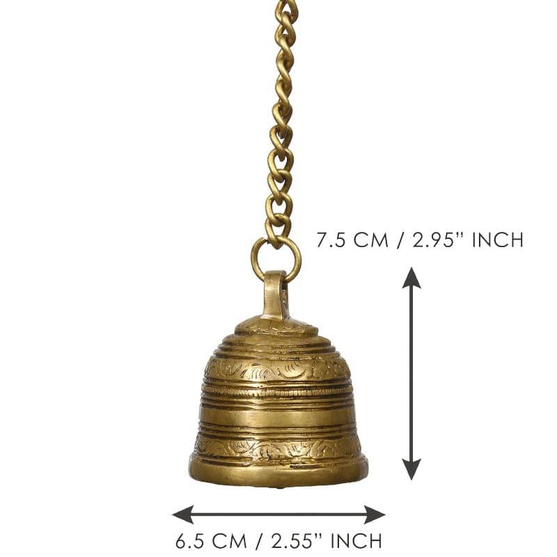 Buy Arunya Brass Hanging Bell Hanging Bell from Vaaree