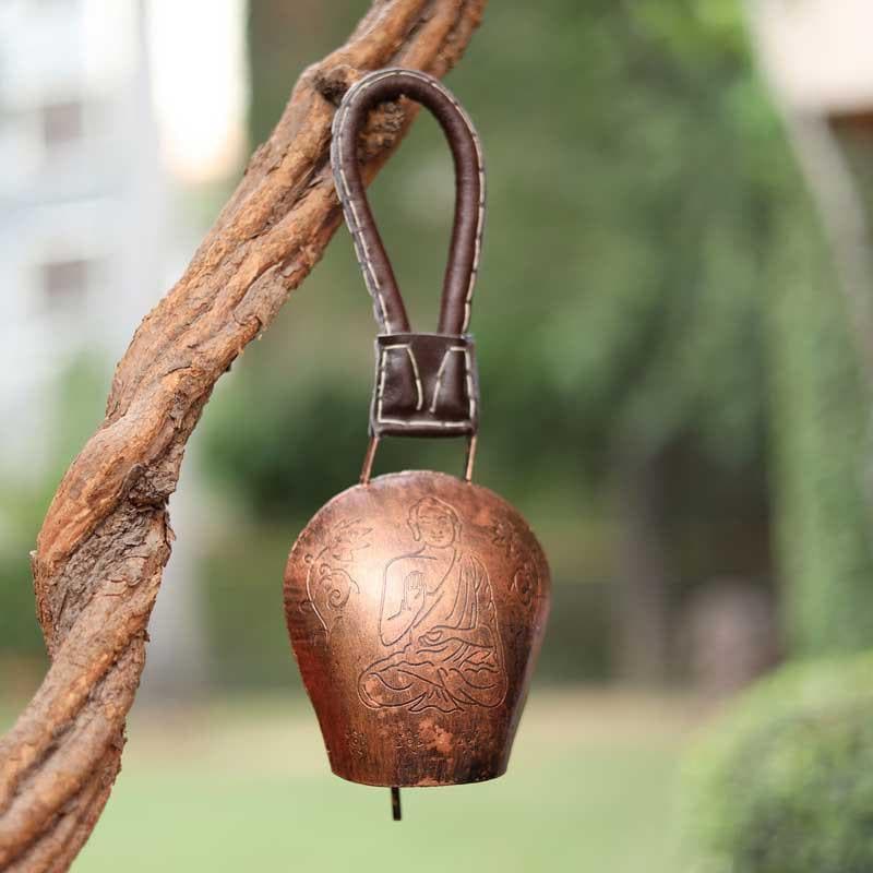 Buy Budhha Antique Bell Hanging Bell from Vaaree