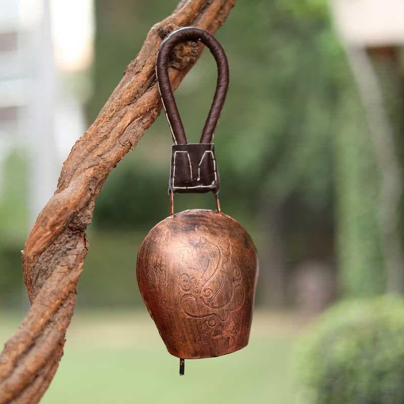 Buy Budhha Antique Bell Hanging Bell from Vaaree