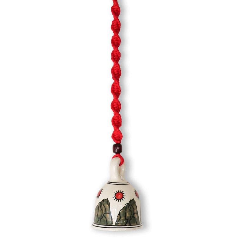 Buy Chanda Ceramic Festive Bell Hanging Bell from Vaaree