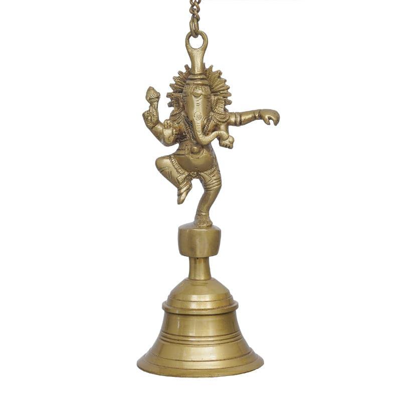 Buy Dancing Ganesha Hanging Bell Hanging Bell from Vaaree