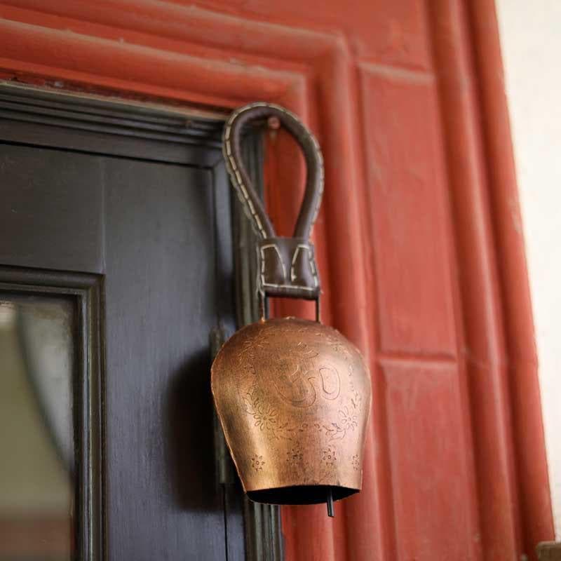 Buy Om Antique Bell Hanging Bell from Vaaree