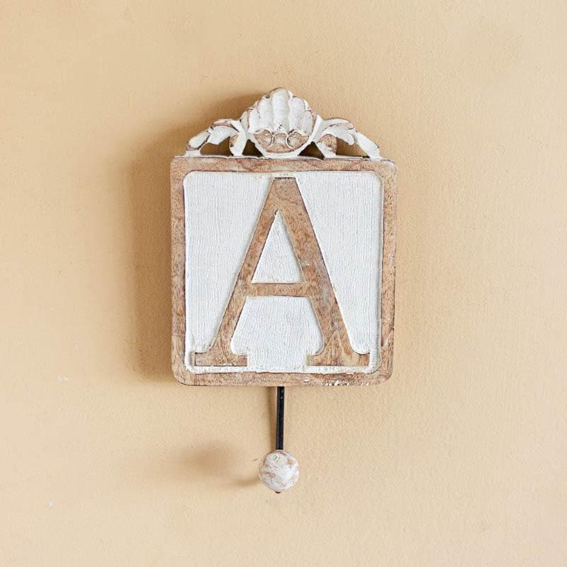 Buy (A) Letter Wall Hook Hooks & Key Holders from Vaaree