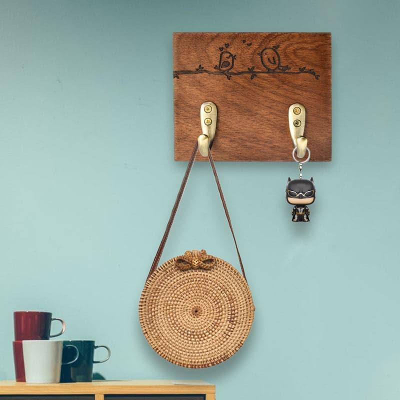 Buy Bird Buddies Wooden Key Holder Hooks & Key Holders from Vaaree