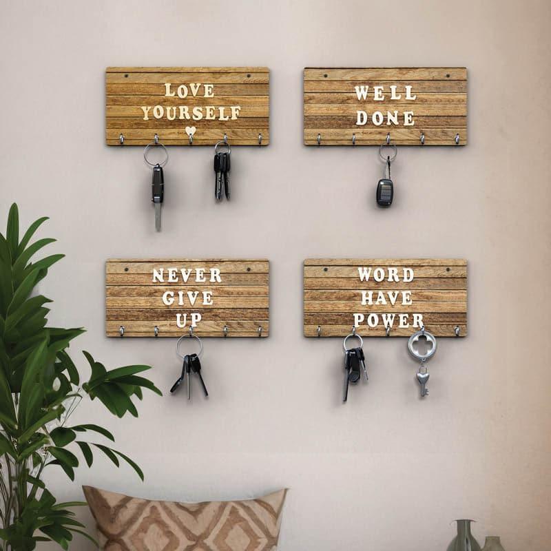 Hooks & Key Holders - Hope Halo Key Holder - Set Of Four