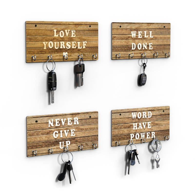 Hooks & Key Holders - Hope Halo Key Holder - Set Of Four