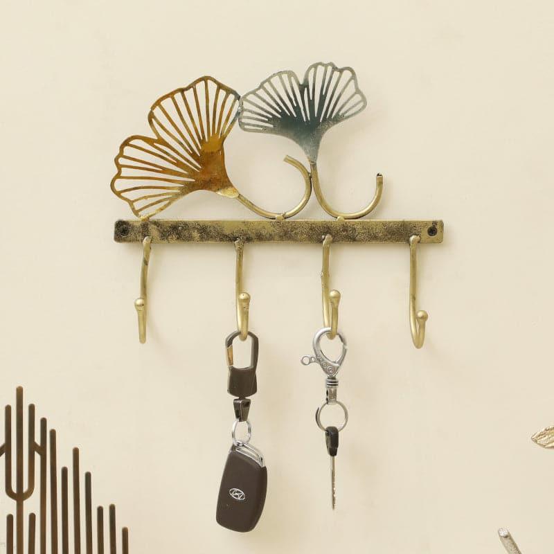 Buy Leda Floral Wall Hook Hooks & Key Holders from Vaaree