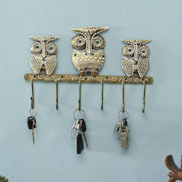 Hooks & Key Holders - Owl Parliament Key Holder