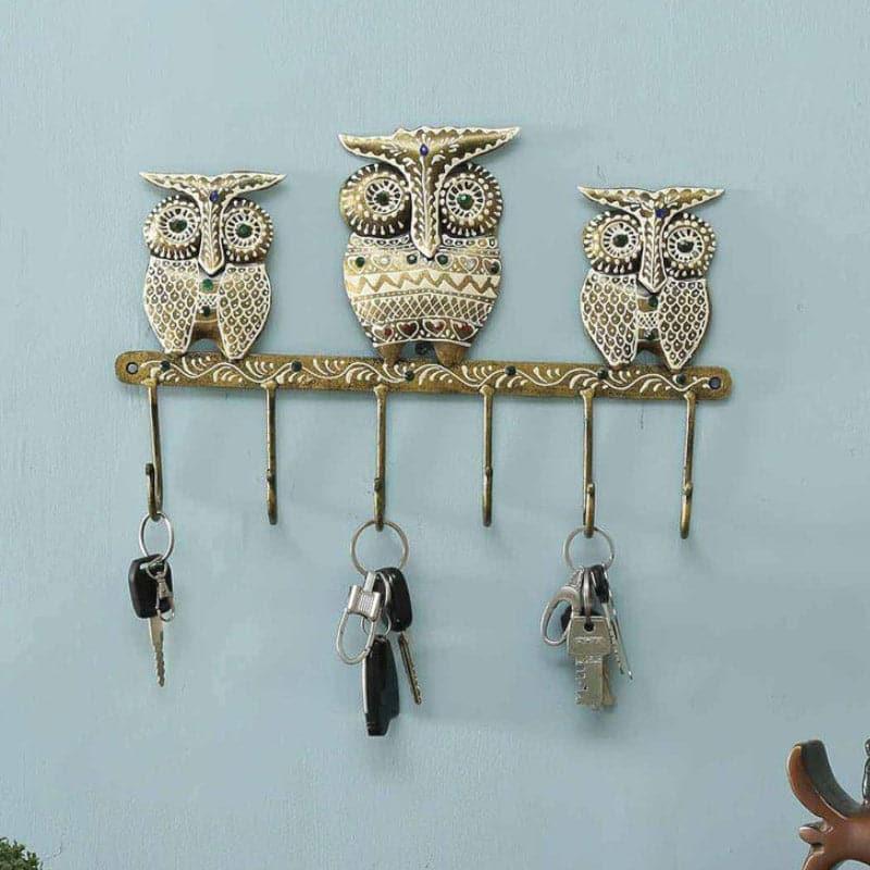 Buy Owl Parliament Key Holder Hooks & Key Holders from Vaaree