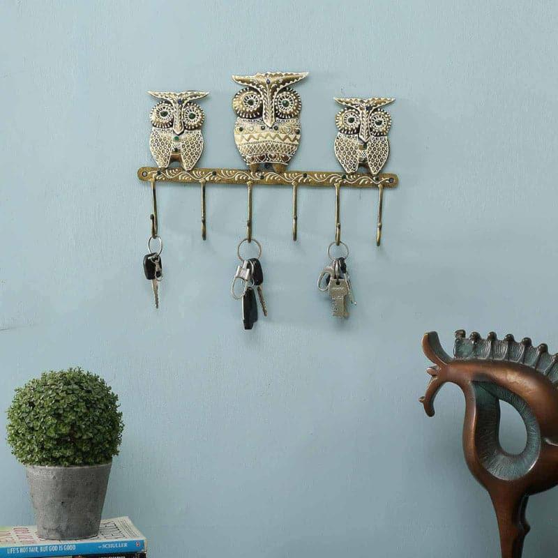 Buy Owl Parliament Key Holder Hooks & Key Holders from Vaaree