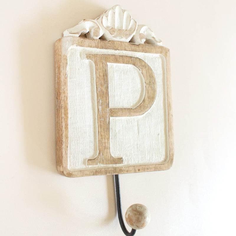 Buy (P) Letter Wall Hook Hooks & Key Holders from Vaaree