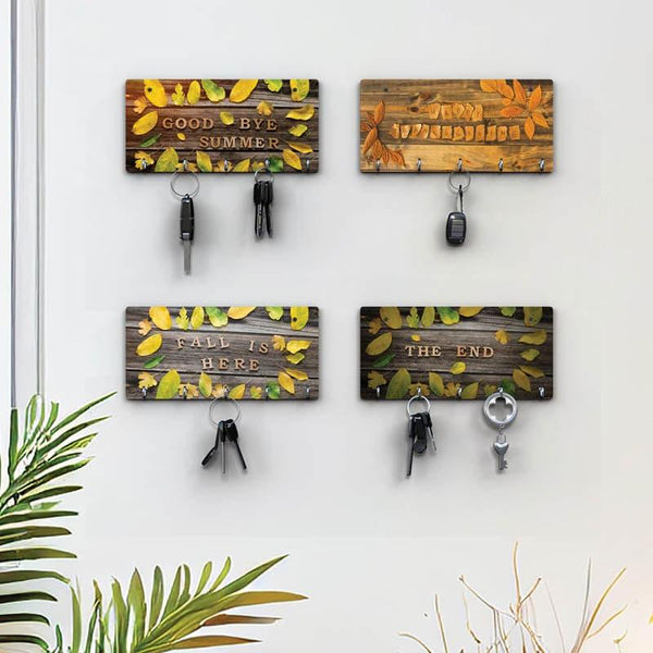 Hooks & Key Holders - Season Shift Key Holder - Set Of Four