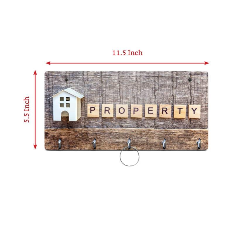 Buy Sweet Home Key Holder - Set Of Four Hooks & Key Holders from Vaaree