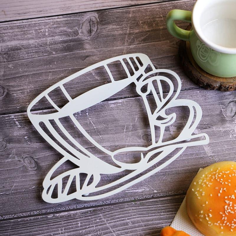 Buy Cup Hot Seat Trivet - White Hot Mats from Vaaree