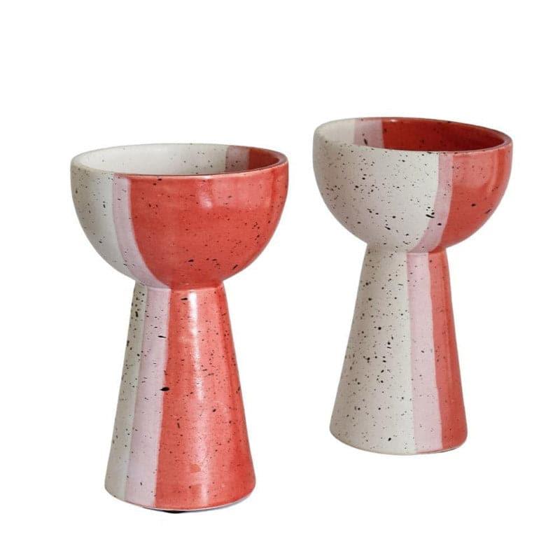 Buy Half & Half Gelato Ice Cream Cups - Set Of Two - Red Icecream Cup from Vaaree