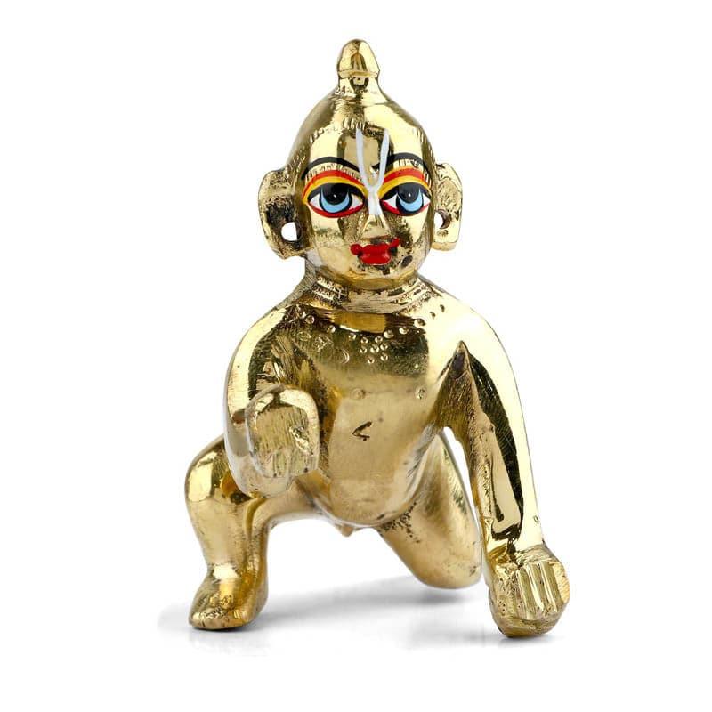 Buy Bal Gopal Brass Idol Idols & Sets from Vaaree