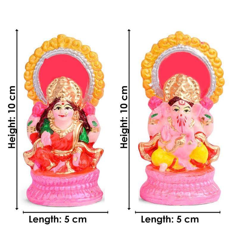 Buy Blessed Union Lakshmi Ganesha Idol Set Idols & Sets from Vaaree